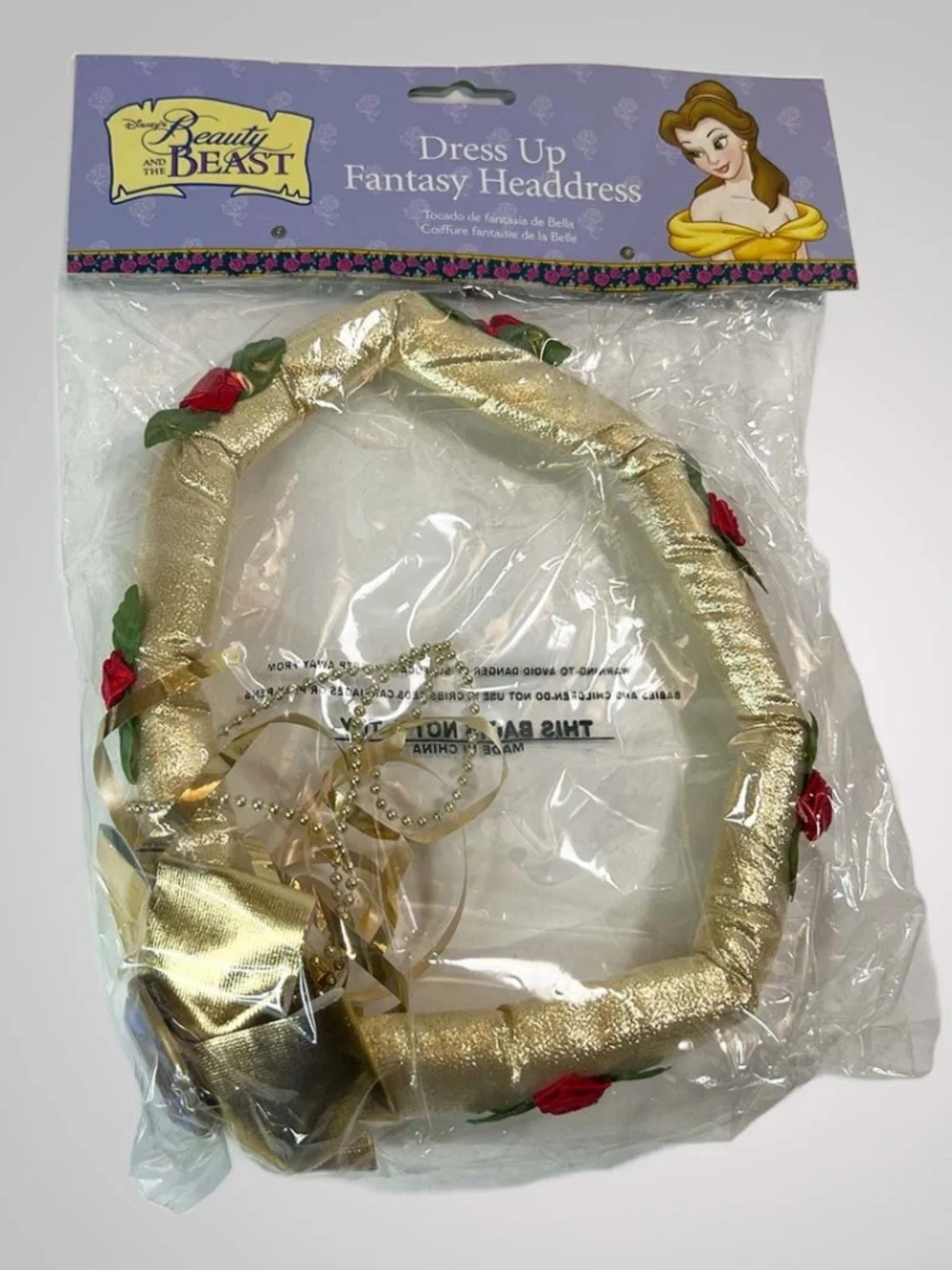 Disney Beauty & the Beast Belle Dress-Up Costume Accessories: Crown, Shoes, Wand